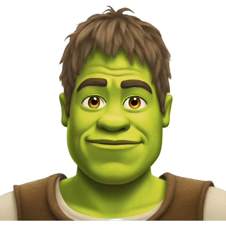 Shrek emoji style emoji