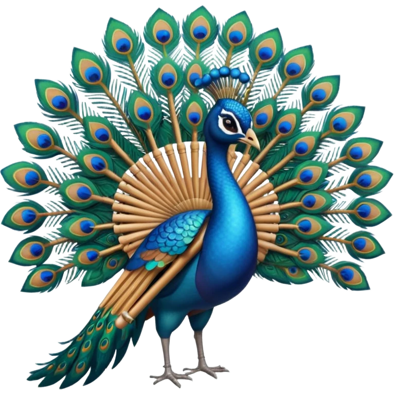 🦚🪈 emoji