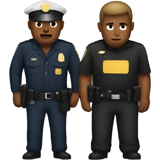 Someone getting arrested emoji