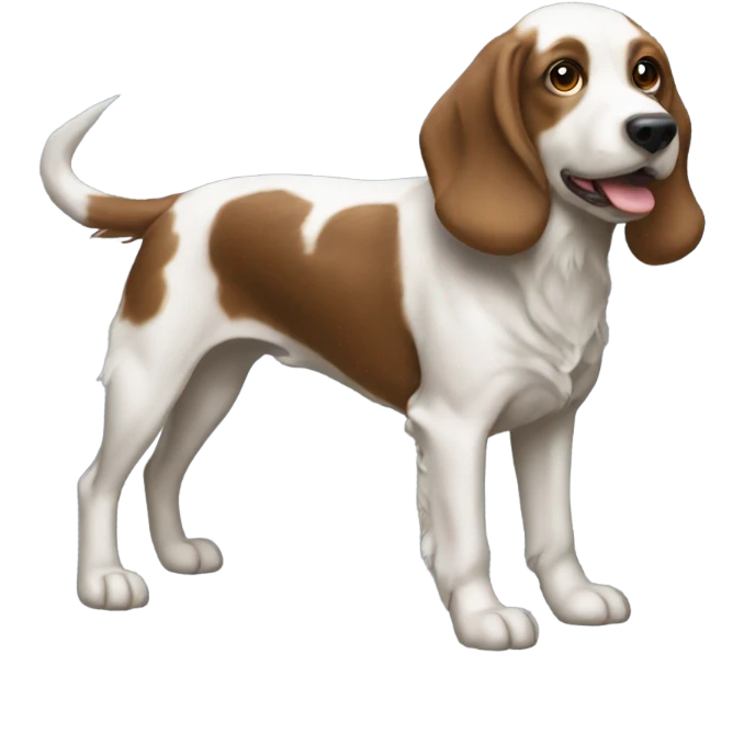 Bird dog on point emoji