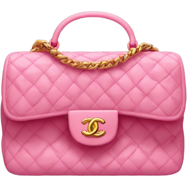 pink Chanel bag emoji