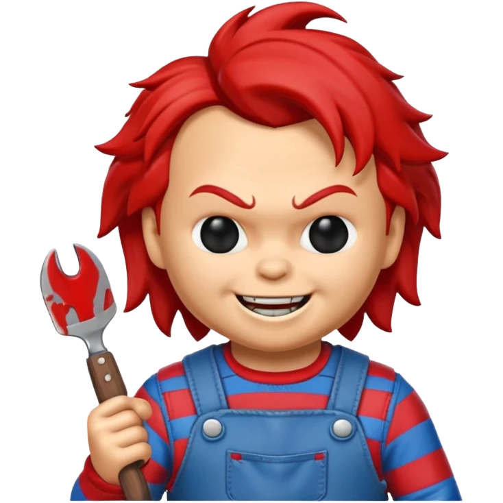 Un emojin de chuky emoji