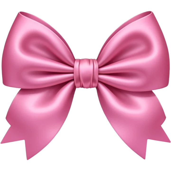Coquette bow emoji