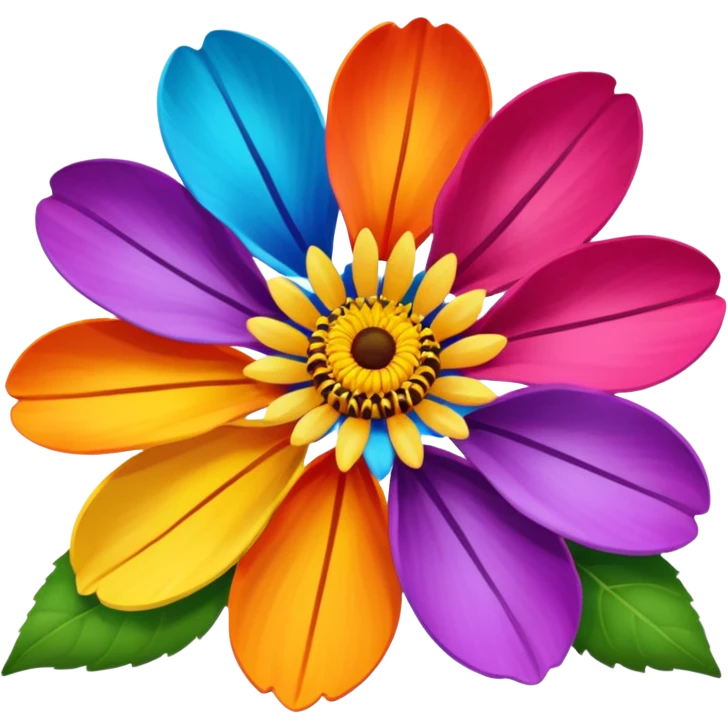 Çiçek canavarı emoji