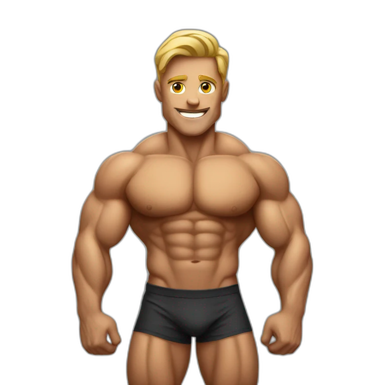 Bodybuilder  emoji