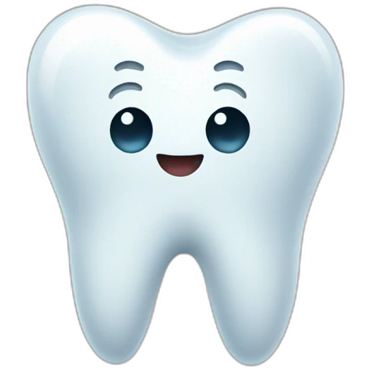 Tooth emoji