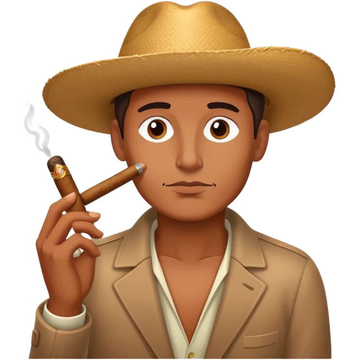 smoking cigar emoji