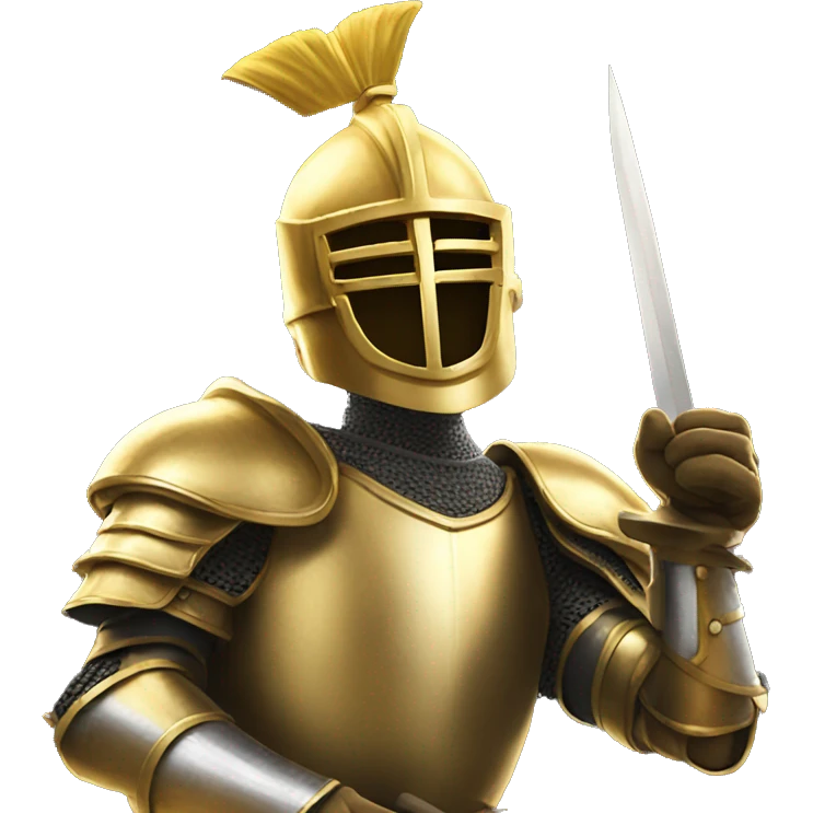 Golden Knight victory celebration  emoji