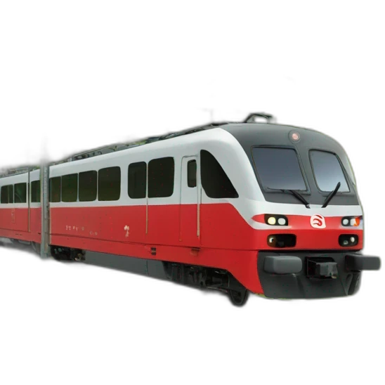 red swiss train emoji