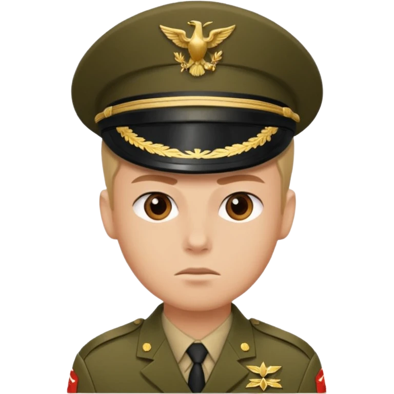 Quiero un 👮🏻‍♂️ 🪖pero uniformado de soldado emoji