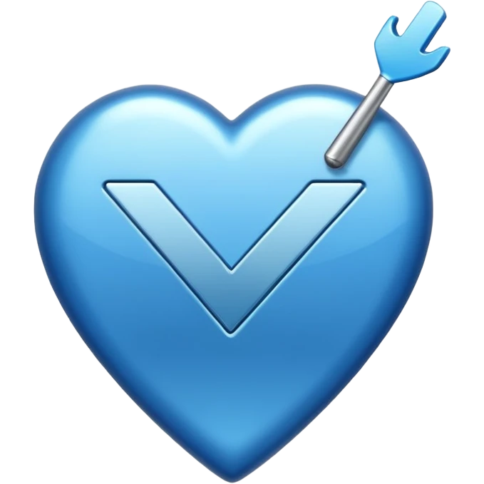 Mavi tık instagram emoji