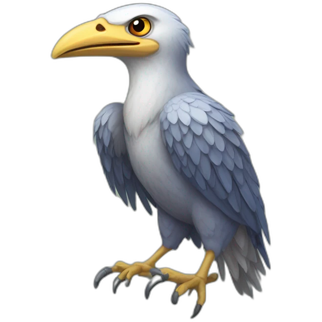 Aarakocra humanoid-bird emoji