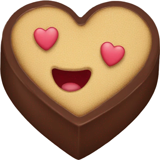 Heart box of chocolate emoji