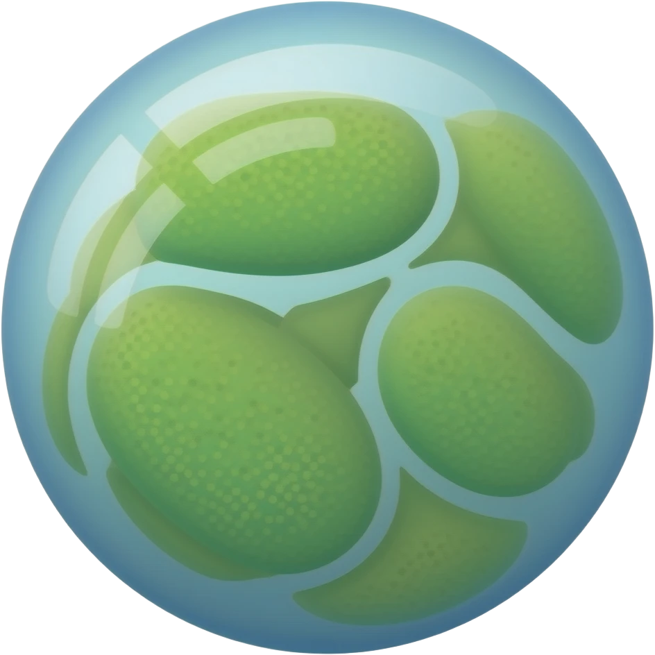 Algae cell simple emoji