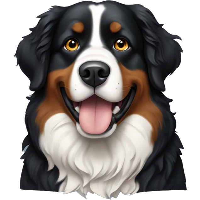 Bernese mountain dog emoji
