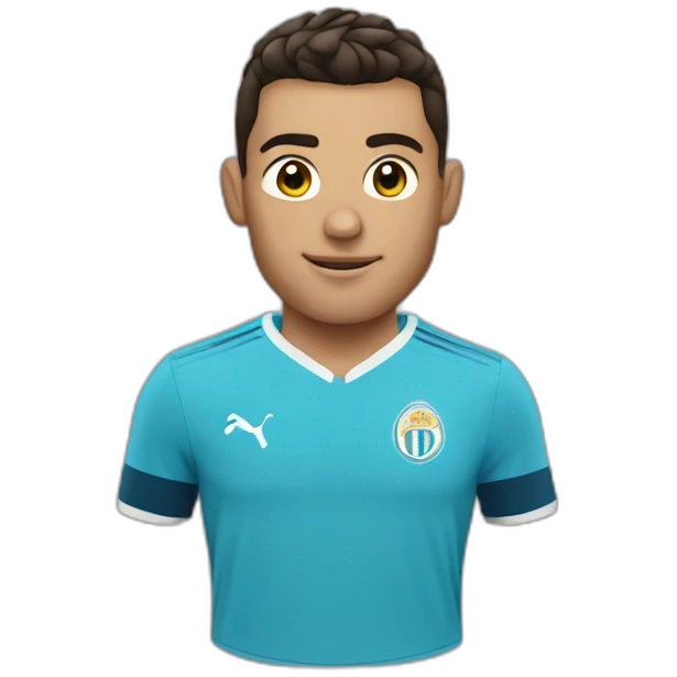 Cristiano a Marseille emoji