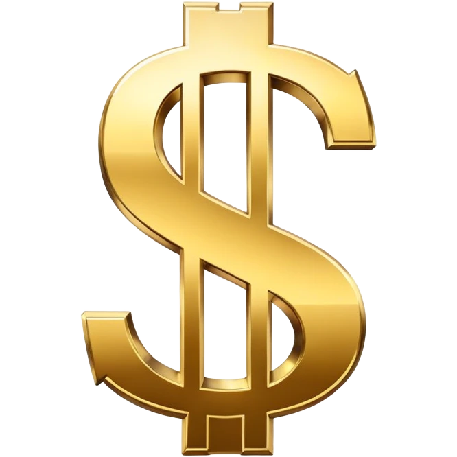dollar sign, US dollar symbol, money emoji