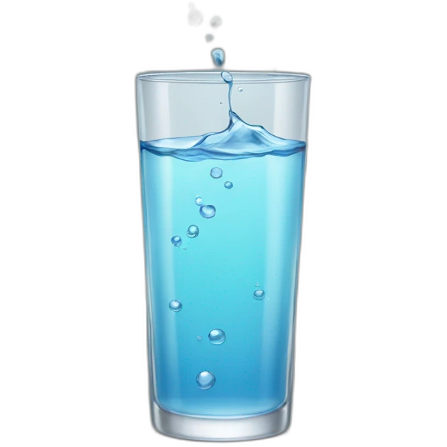 Water-in-glass emoji