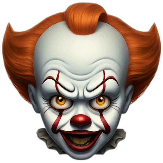 pennywise crying emoji