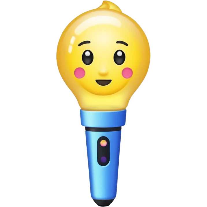 make me a kpop lightstick emoji