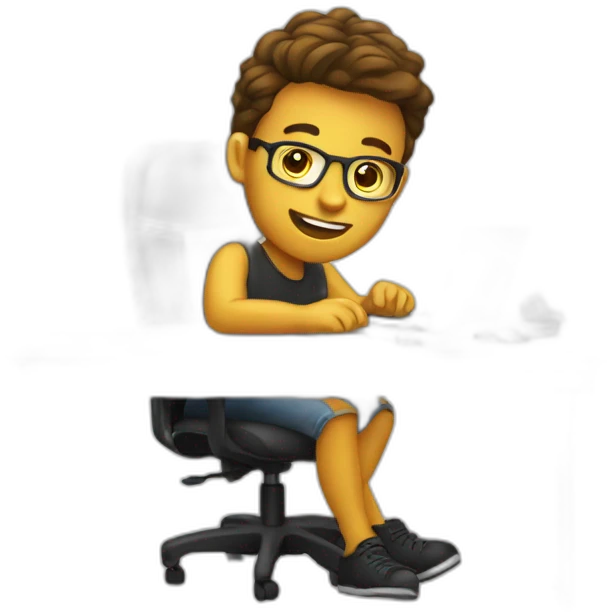 graphic-designer-at-desk emoji