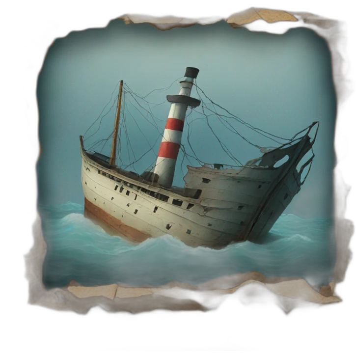 sinking ship emoji