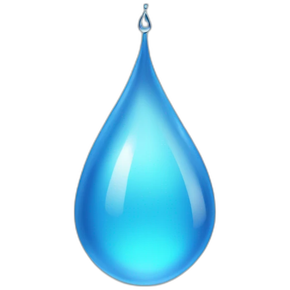 water drop emoji