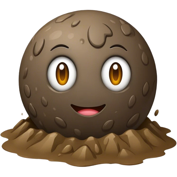 ball of mud emoji