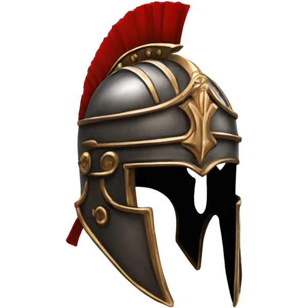 Gladiator helmet  emoji