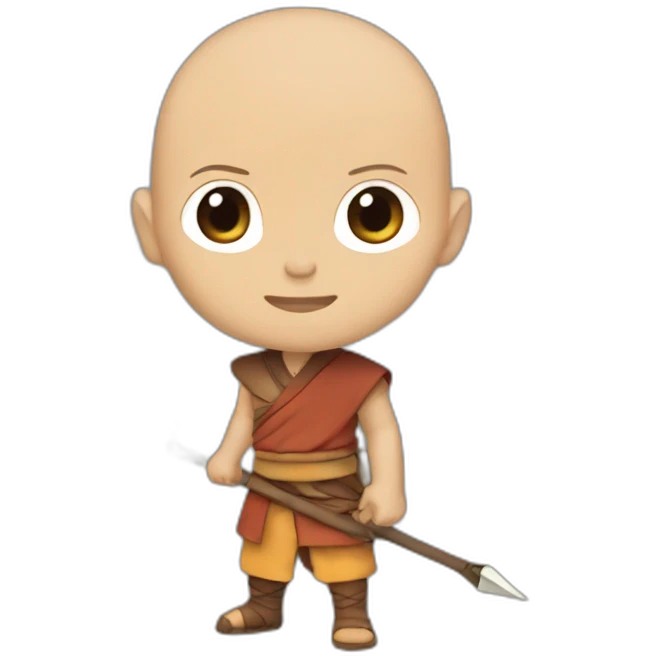 Blue arrow head Aang emoji