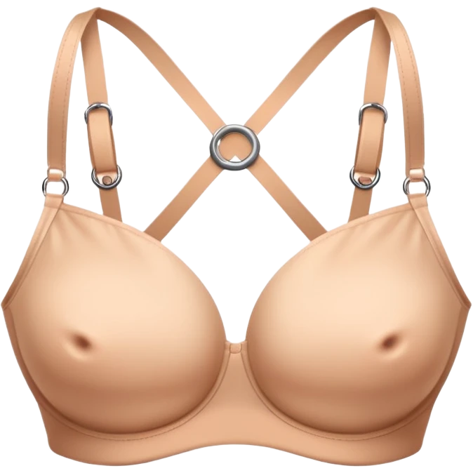 SUJETADOR BASICO COLOR CARNE emoji