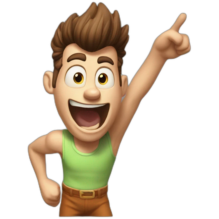 jimmy neutron raving emoji