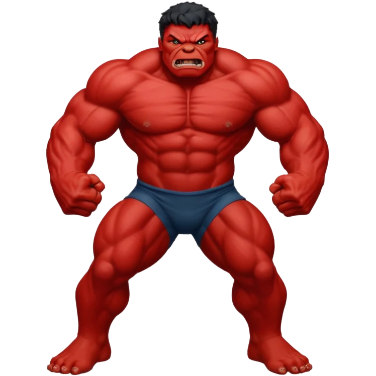 Red hulk emoji