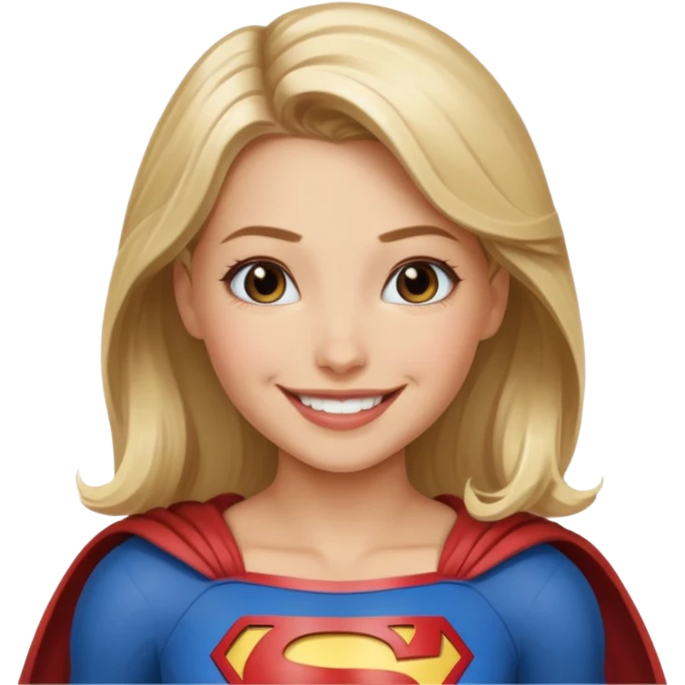 Sexy Supergirl emoji