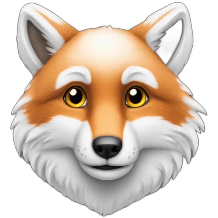 Renard polaire emoji