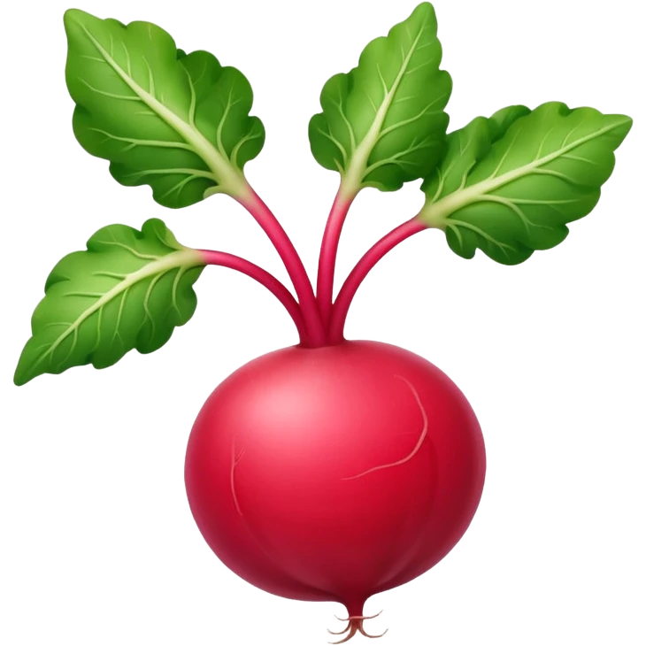 radish UK plant emoji