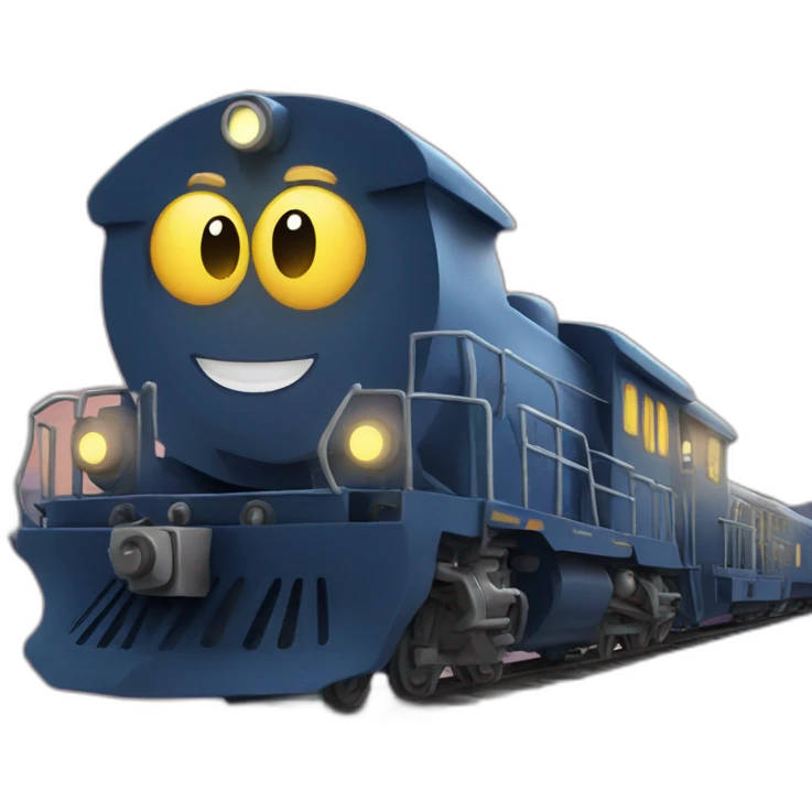 Train de nuit emoji