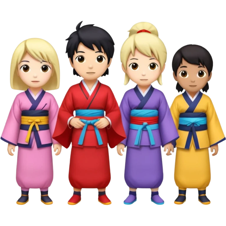 People who like Japanese animation characters emoji