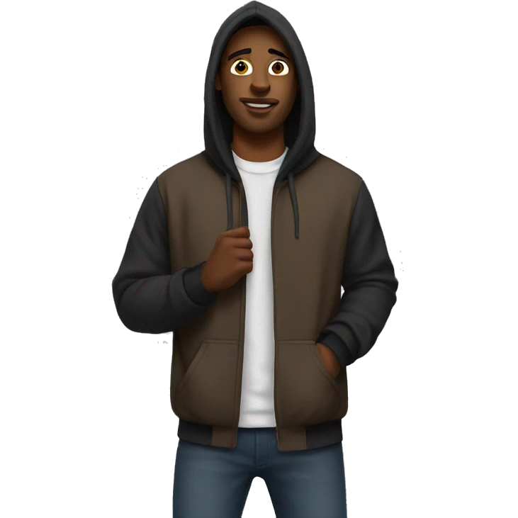 hood boyfriend emoji