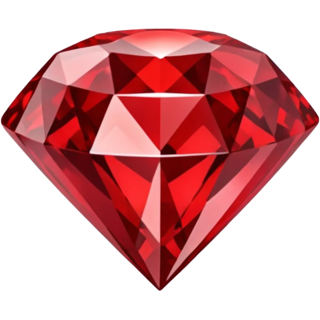 red shiney diamond emoji emoji