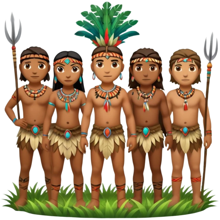 Jungle people emoji