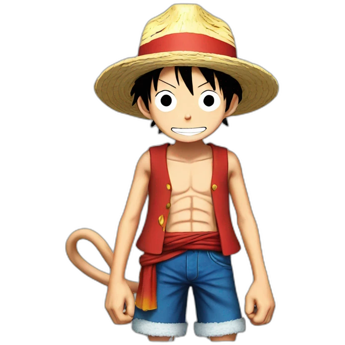 Monkey D Luffy emoji