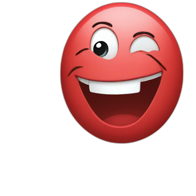 toon red tickets emoji