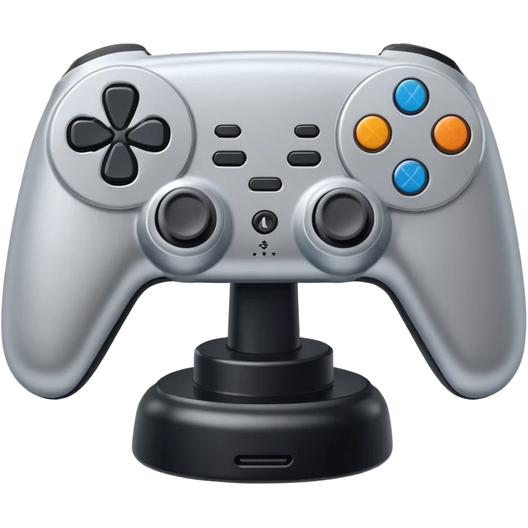 joystick ps5 colore argento emoji