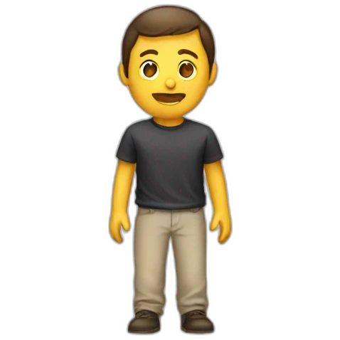 Reverse person emoji