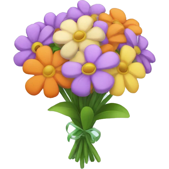cute flower bouquet  emoji