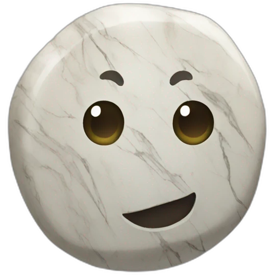 Marble stone  emoji