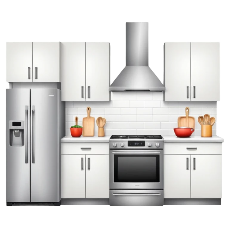 modern kitchen with countertop and appliances emoji