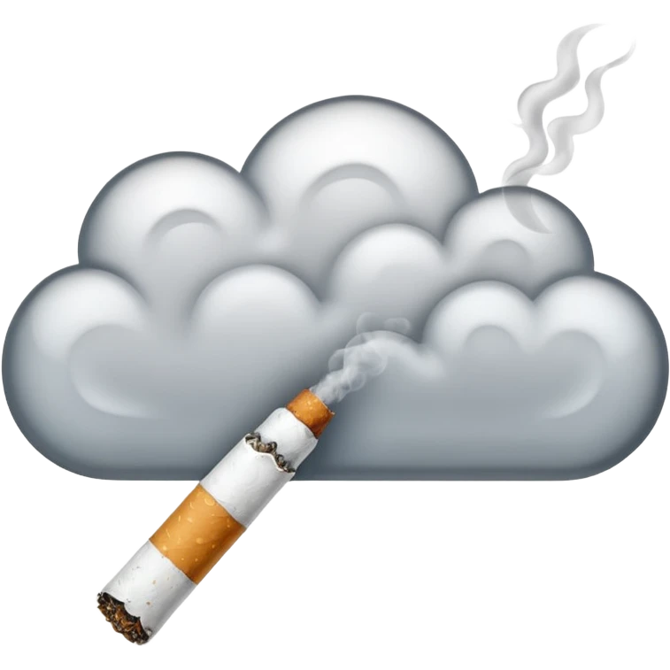 Cigarette Smoke Curl emoji