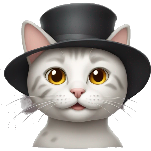 cat with hat emoji